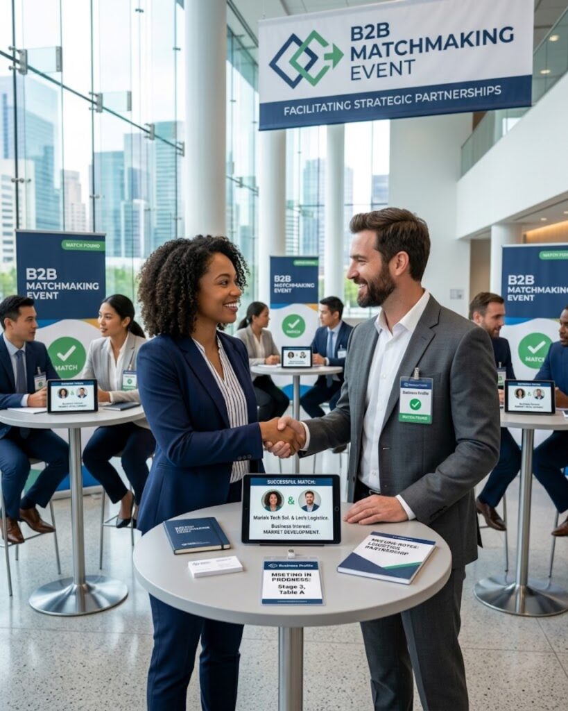Conexão B2B entre empresas